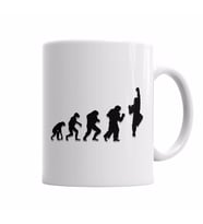 Evolution of Shoryuken Street Fighter Kupa Bardak Porselen