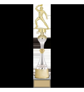 ODAK KUPA - Figürlü Kupalar - Masa Tenisi Erkek Figürlü Kupalar FG-032 A - 44 cm
