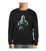 Fortnite - Chevalier 2 Siyah Çocuk Sweatshirt