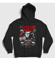 Presmono Unisex Siyah Poster Misery By Stephen King Kapüşonlu Sweatshirt 524168tt