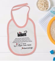 BK Kids Pembe Bebek Mama Önlüğü - Model 64
