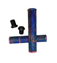 Ovela Bisiklet Elcik Uzun 165mm  Açık Mavi-Gökkuşağı (Mavi Yengeç Desenli)