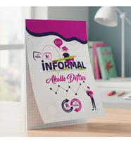 İnformal Akıllı NOT Defteri 1 Adet A5 80 gr 30 Yaprak 60 sayfa