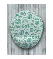 Cats Oval Bilek Destekli Mouse Pad