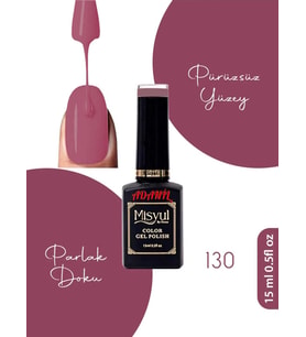 Adanil 15 ml Misyul Profesyonel Kalıcı Oje Mis-130