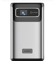 Everest PJ-DLP21 Gri 8000mAh Odaklamalı 960-540 4K 5400 Lümen Android 9.0 Dokunmatik DLP Projeksiyon