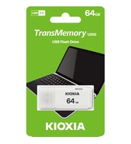 64GB USB2.0 KIOXIA BEYAZ USB BELLEK LU202W064GG4