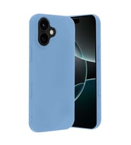Newface İphone 17 Nano İçi Kadife Silikon - Mavi
