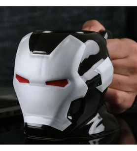 Ironman Siyah Renk Tasarım Kupa Yeni Model