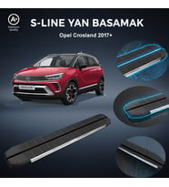 Opel Crosland S-Line Premium Krom Yan Basamak 2017 Sonrası
