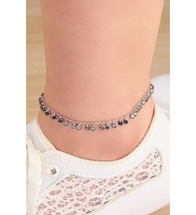 TMT Silver GÜMÜŞ MİSTİK TOPAZ TAŞLI HALHAL