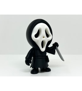 Scream Ghostface Figürü - 3D Yazıcı Tasarım Korku Filmi Biblosu - Bıçaklı Çığlık Maskesi Karakteri