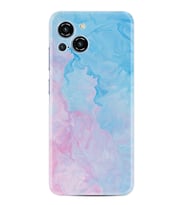 Reeder S23 Max Pro Kılıf Resimli Desenli Baskılı Silikon Pink Blue Abstract 1385