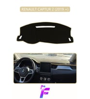 RENAULT CAPTUR 2 (2019+) Uyumlu Torpido Örtüsü Yansıma Önleyici Koruma Hızlı Montaj J49