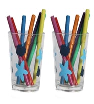 2 ADET KALEMLİK BENEKLİ  OFİS GERECİ 8X8X9CM