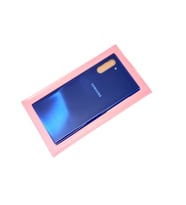 Samsung Galaxy NOTE 10 Arka Pil Batarya Kapağı (CAM) MAVİ