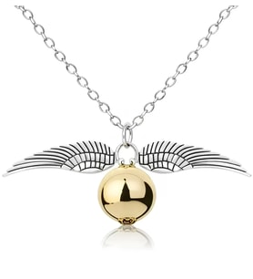 Northcity Snitch Golden Kolye - Harry Potter Temalı Unisex Kolye