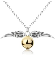Northcity Snitch Golden Kolye - Harry Potter Temalı Unisex Kolye