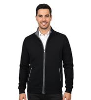Erkek Spor Hakim Yaka Fermuarlı Hırka Regular Fit BGL-ST04948