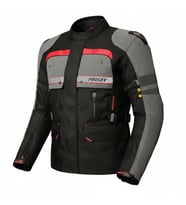 Long Motosiklet Montu 4 Mevsim Uzun 600-D Dayanıklı Kumaş Motorcu Mont Red