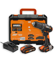 WORX WX108 20Volt/2.0Ah. Li-ion Çift Akülü Profesyonel Şarjlı Matkap