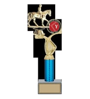 ODAK KUPA - Figürlü Kupalar - At / Binici Figürlü Kupalar FG-017 B - 36 cm