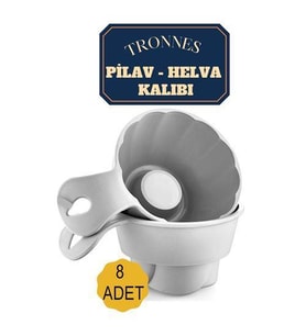 ModaCar 8 ADET Tronnes Pilav Helva Şekillendirici Kalıp Seti 717168