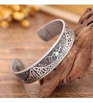 Viking Tarzı Hayat Ağacı Manyetik Bileklik