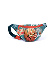 Coral High Kids Nefti Turuncu Basketbol Desenli Bel Çantası 11527