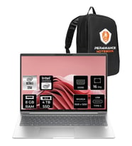 HP Elitebook 6 G1I Core Ultra 5 225U 8GB RAM 4TB SSD 16" FHD+ FreeDOS CV0G5ETPN305 Notebook + Per4 Çanta