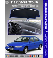 FORD MONDEO (2000-2007) Torpido Örtüsü Ön Göğüs Torpido Koruma Tam Uyum Kaymaz Kolay Montaj