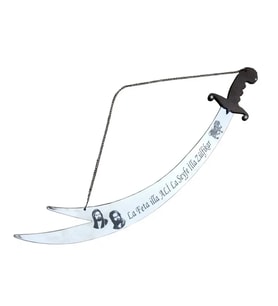 Dekoratif Asılabilir Zülfikar Kılıcı 84 Cm, Değildir