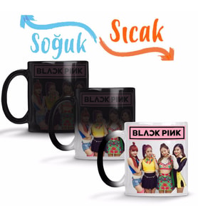 Blackpink 14 Sihirli Kupa Bardak Porselen