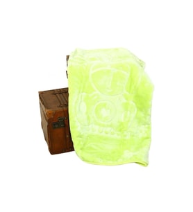 Embos Peluş Bebek Battaniyesi 100x120 Yeşil