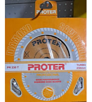 PROTER PR 230 T TURBO ELMAS KESİCİ TESTERE ( 230 x 2.4 x 7.0 x 22.23 mm ) ( PROTER )