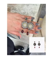 Marka Model Ayçiçeği Zirkon Taşlı Kadın Vintage Küpe Kadın Tasarım Küpe