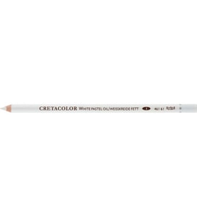 Cretacolor White Pastel Oil Pencil Soft Beyaz Yağlı Tebeşir Kalemi (461 61) 