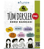 Bilfen Yayınları Pro 4. Sınıf Tüm Dersler Soru Bankası