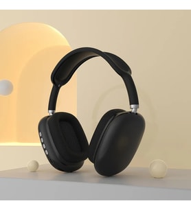 Siyah-p9 Kablosuz Bluetooth Kulaklık Açık Spor Oyun Mic Siyah