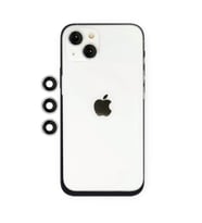 Northcity iPhone 14 Shine Kamera Lens Kılıfı Gümüş - Optik Kalite ve Şık Tasarım