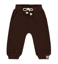 Civil Baby Cute Tiger Etiketli 6-18 Ay Eşofman Altı - Bej (Koyu Kahve)