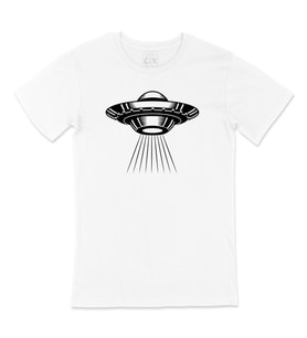 Ufo Tasarımlı Tişört