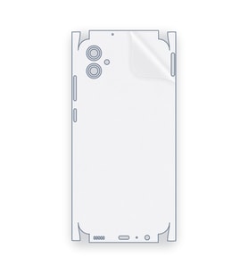 SChitec SAMSUNG Galaxy F04 Uyumlu Fullbody Arka Kaplama Hidrojel Koruyucu Film