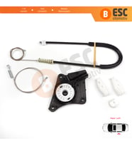 VW New Beetle Cabriolet Convertible 2003-2010 1Y0898291 İçin Elektrikli Arka Sol Cam Kriko Seti