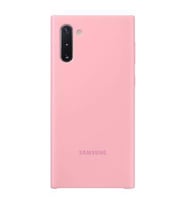 Galaxy Note 10 ile Uyumlu Silikon Kılıf Pembe EF-PN970TPEGWW