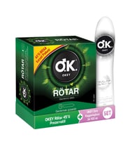 Okey Rötar 45'li Prezervatif & Okey Zero Kayganlaştırıcı Jel 100 ml