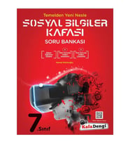 Kafa Dengi Yayınları 7. Sınıf Sosyal Bilgiler Kafası Soru Bankası 