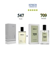 547 + 709 Erkek Parfüm Edp 50 ml Fresh/Oriental - Mnms547709