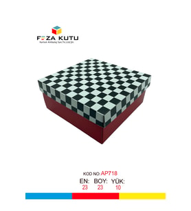 23x23x10 Hediyelik Kutu Kraft Kutu Karton Kutu YIlbaşı Kutusu Pasta Kutusu Kargo Kutusu (10 ADET)