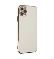 Apple iPhone 11 Pro Max Kılıf Volet Silikon - Beyaz